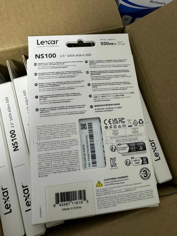 Lexar Ns100 2.5” Sata Internal SSD – 256gb · Photo 2