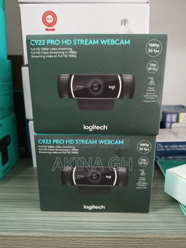 Logitech C922 Pro HD Stream WEBCAM · Photo 1