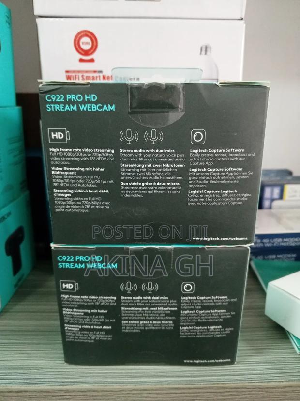 Logitech C922 Pro HD Stream WEBCAM · Photo 2
