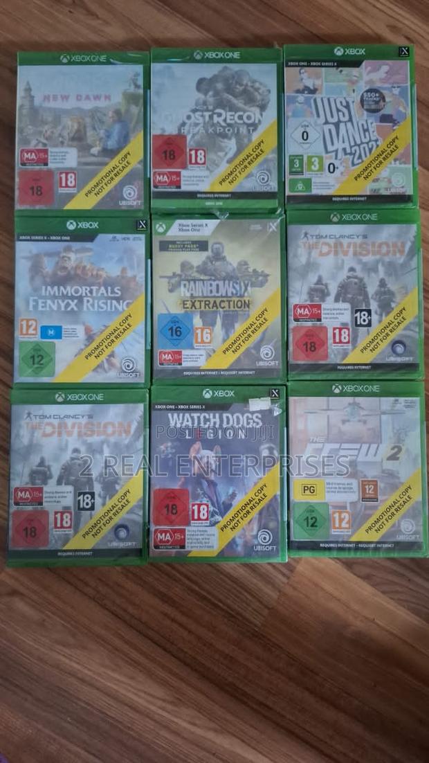 Various Xbox One Games CD From UK · Photo 1