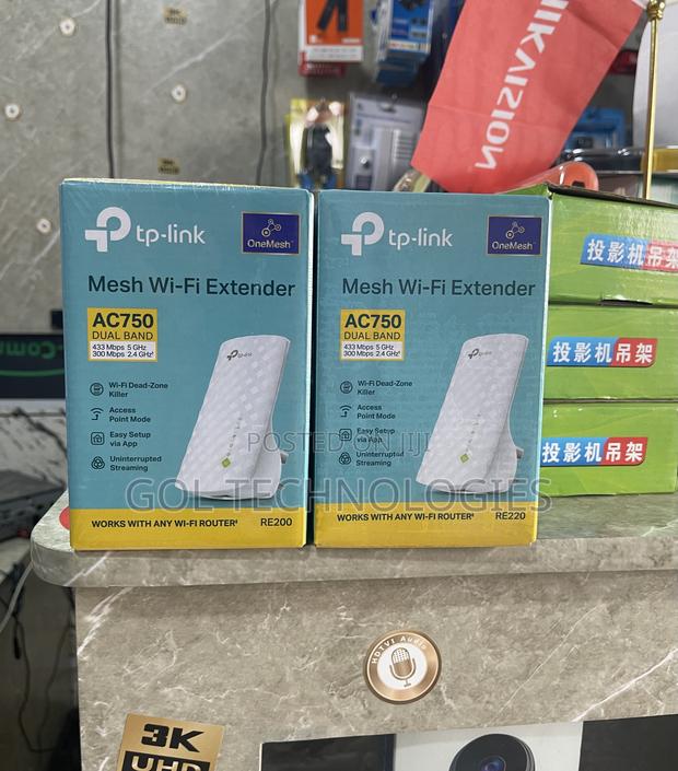 Tp-Link Range Extender Ac750 Dual Band Mesh Wifi Extender · Photo 1