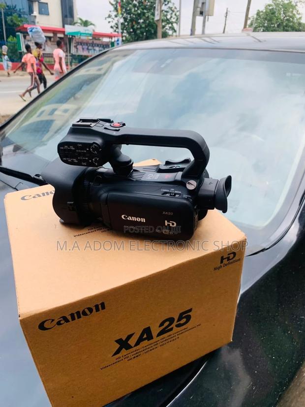 Fresh in Box Anon XA25 Professional Camcorder(Black). · Photo 1