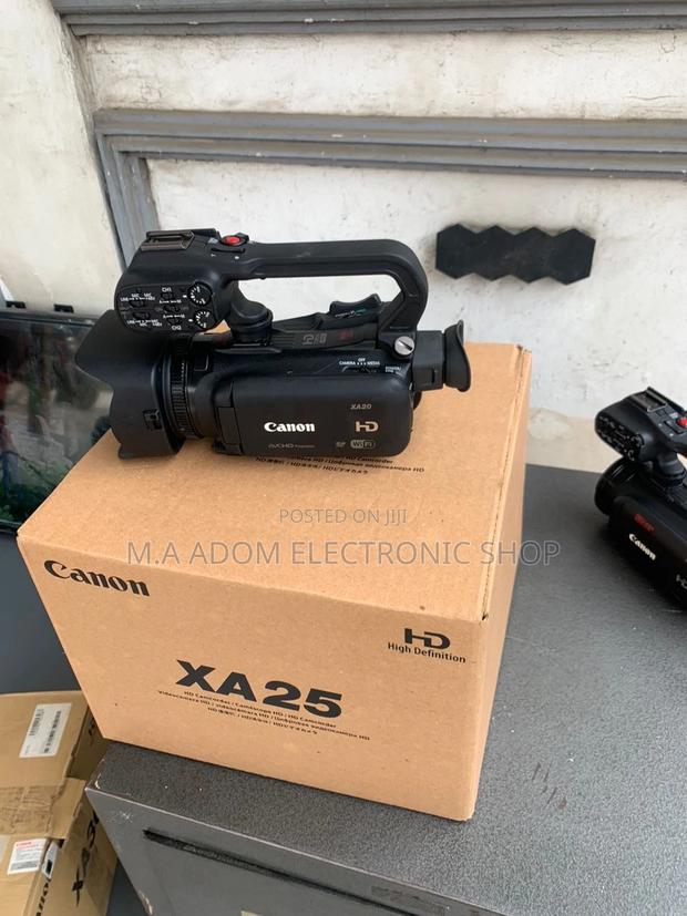 Newly in Stock Anon XA25 Professional Camcorder(Black). · Photo 1
