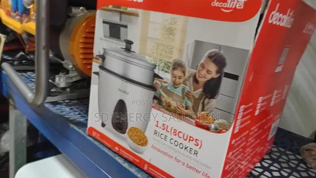 Decakila 1.5L Rice Cooker – Fast Cooking Auto Keep Warm · Photo 1