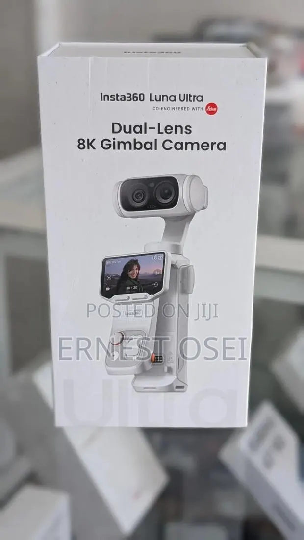 Insta360 Luna Ultra Dual-Lens 8k Gimbal Camera