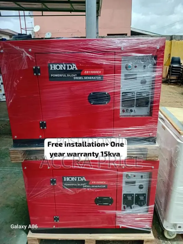 Service Support on Diesel Engine Honda 15kva Generator · Photo 1
