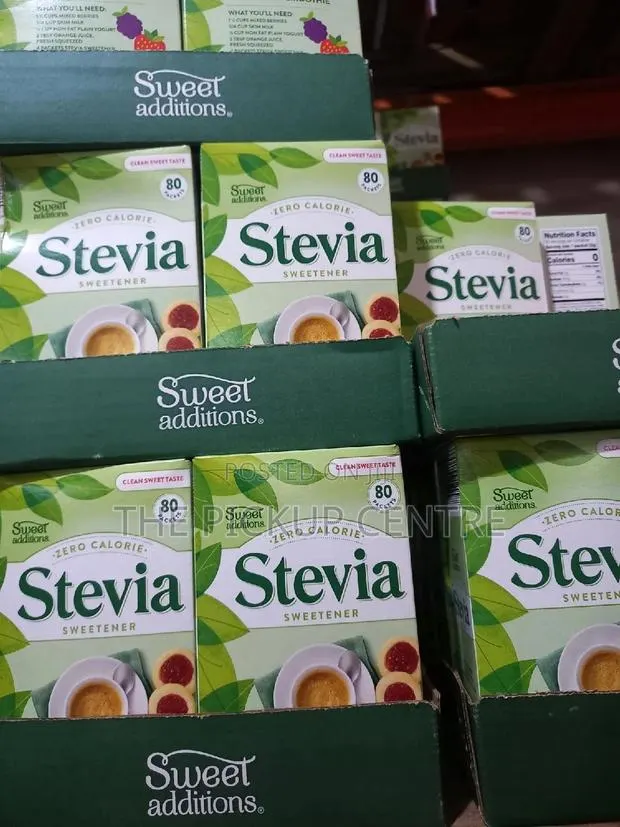 Sweet Additions Calorie Free Stevia Sweetner, 80 Packets · Photo 1
