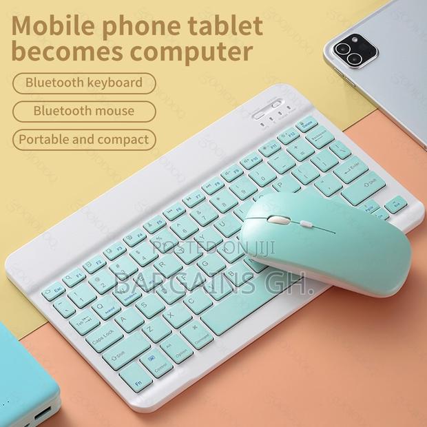 Rechargeable Wireless Bluetooth Keyboard and Mouse · Photo 2