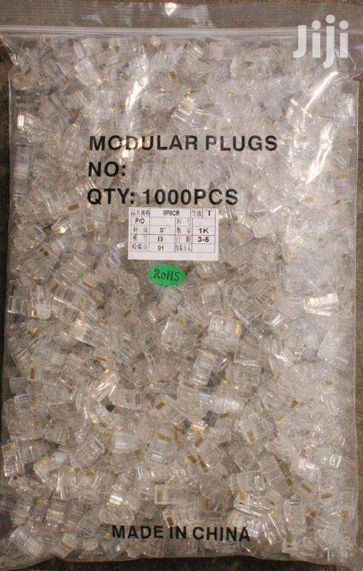 Rj45 Connector Cat6 1000pcs · Photo 1