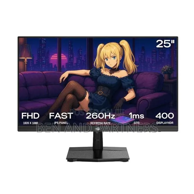 Titan Army 25′′, 260hz, 1ms, Fhd, Ips, HDR Gaming Monitor · Photo 1