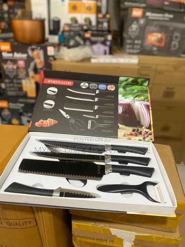 High Quality Big Size 6 Pieces Knife Set · Photo 1