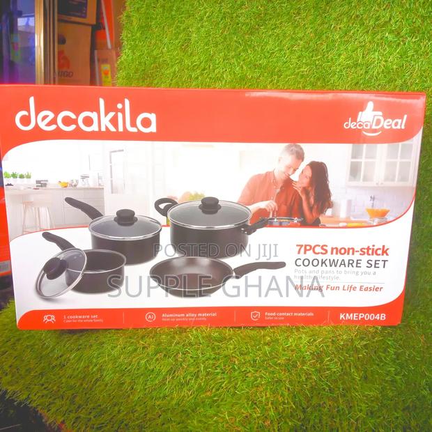(7pcs Non-Stick )Cookware Set Decakila Cookware Set Decakila · Photo 1