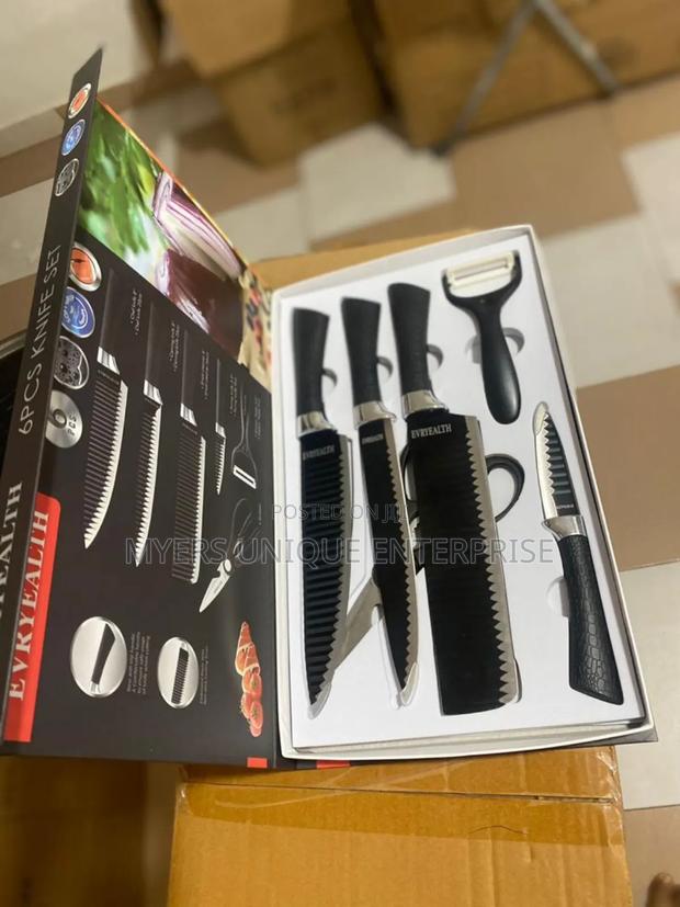 High Efficiency 6 Pieces Knife Set · Photo 1
