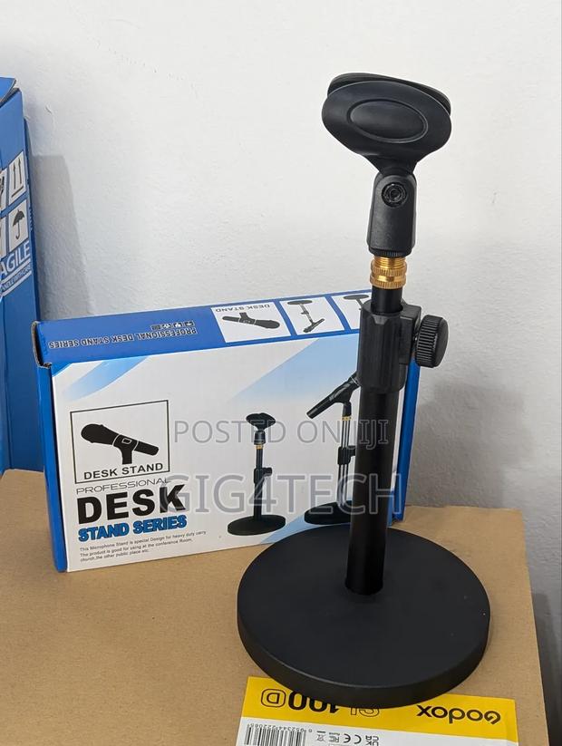 Professional Podcast Desk Stand Microphone Stand · Photo 1