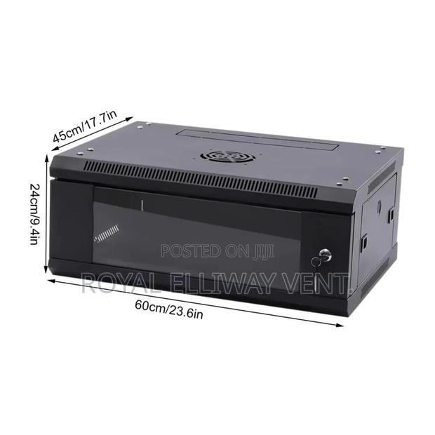 4U Network Cabinet With Fan · Photo 1
