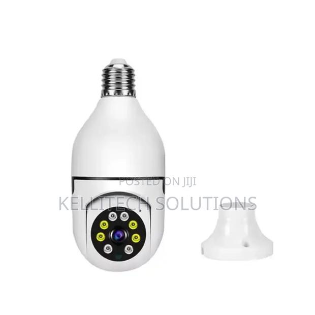 Smart Wifi Bulb CCTV Camera, 1080p · Photo 2