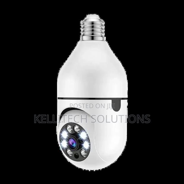 Wifi Bulb CCTV Camera, 1080p · Photo 1