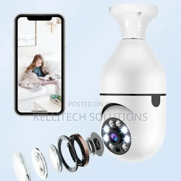 Wifi Bulb CCTV Camera, 1080p · Photo 3