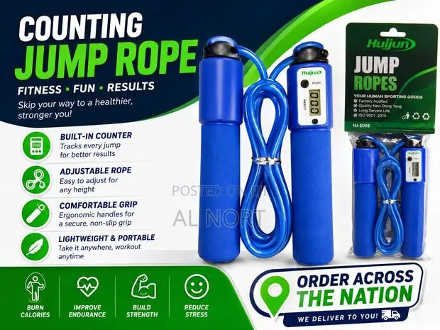 Counting Jump Rope With Digital Counter · Photo 1