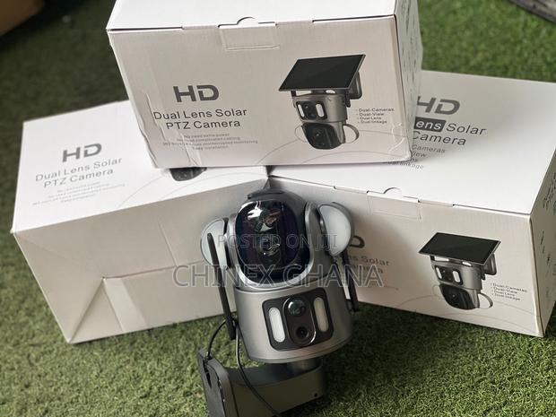 HD Dual Lens PTZ Solar Camera · Photo 1