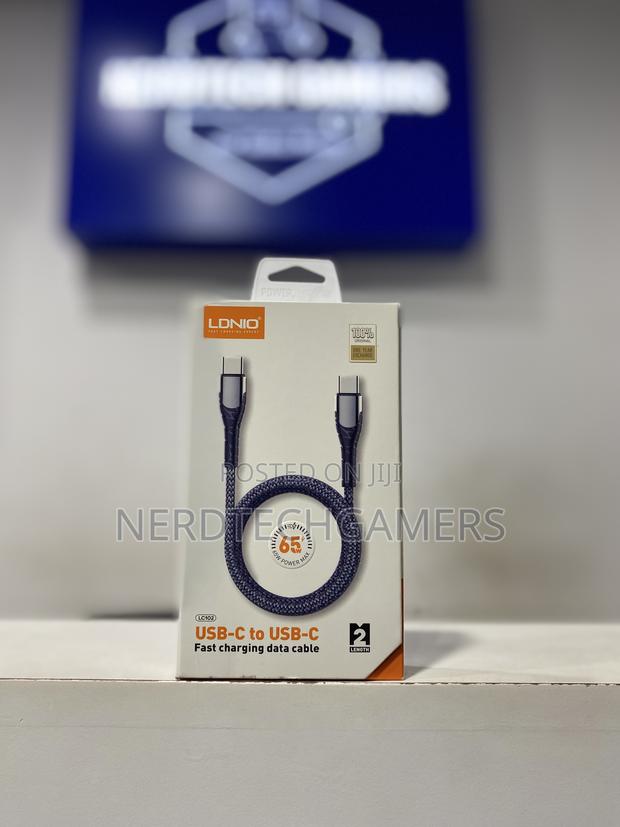 LDNIO LC101 Fast Charging Cable 60W Type-C to Type-C · Photo 2