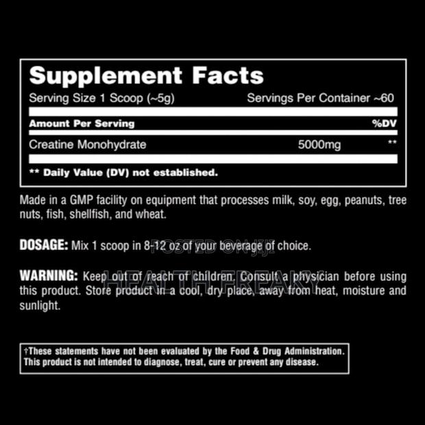 Creatine Animal Creatine Monohydrate Muscle Growth Endurance · Photo 3