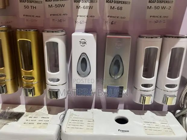 Soap Dispenser, White Colour · Photo 1