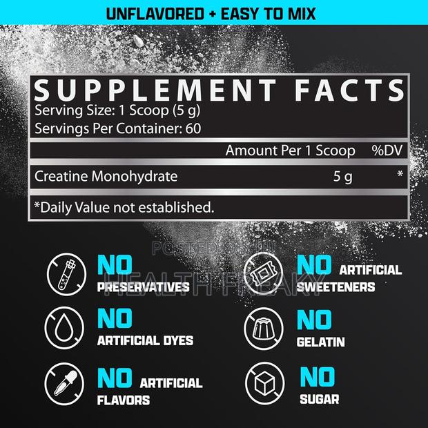 Creatine Nutrex Creatine Monohydrate Muscle Builder Energy · Photo 6