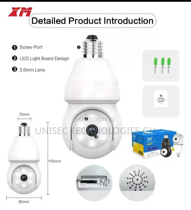360 ° Bulb Cam · Photo 1