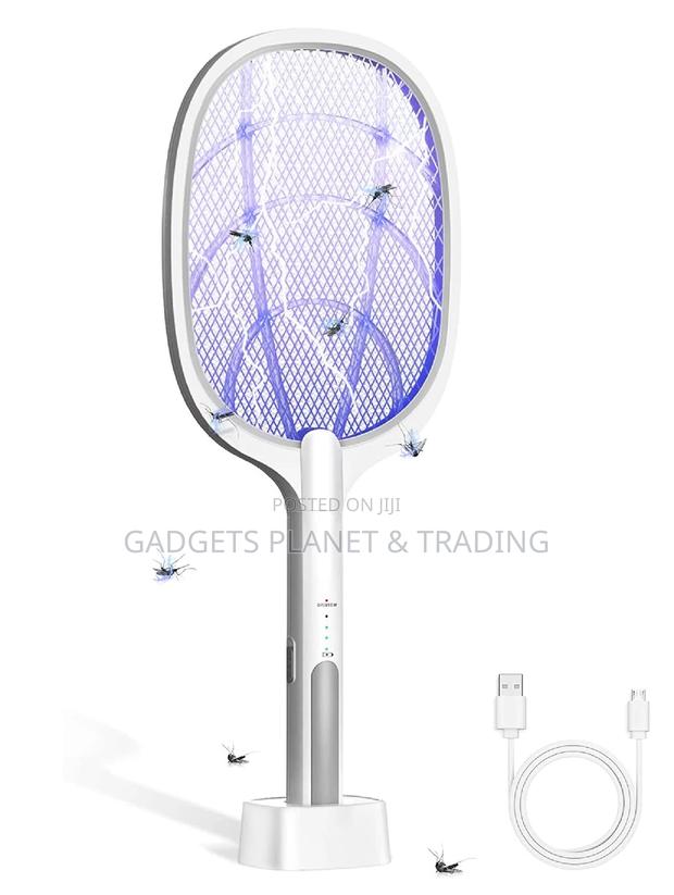 Dual-Use Electric Mosquito Swatter 400mah Battery Chargeable · Photo 1