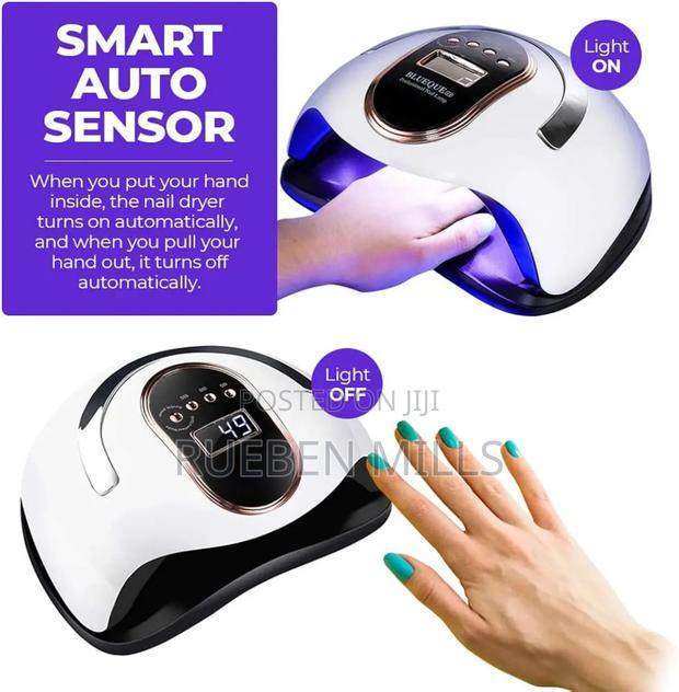 Blueque V8 Hand Nails Dryer Two in One Auto Sensor UV LED · Photo 3