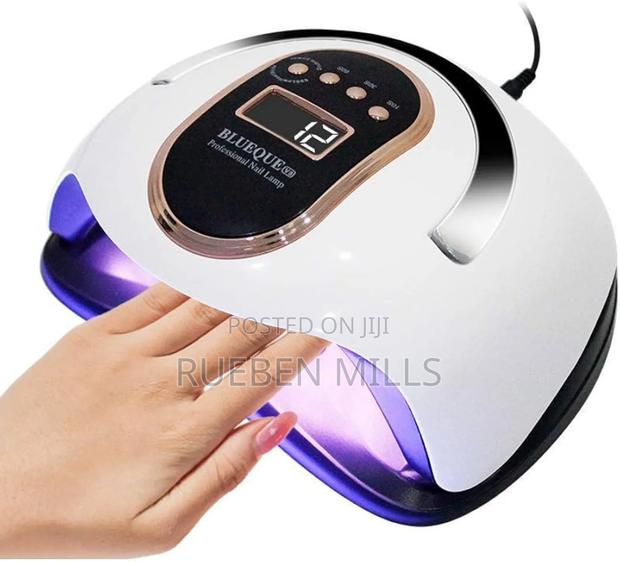 168W Blueque V8 Gel Polish Nail Dryer Lamp 2 in 1 UV Led · Photo 1