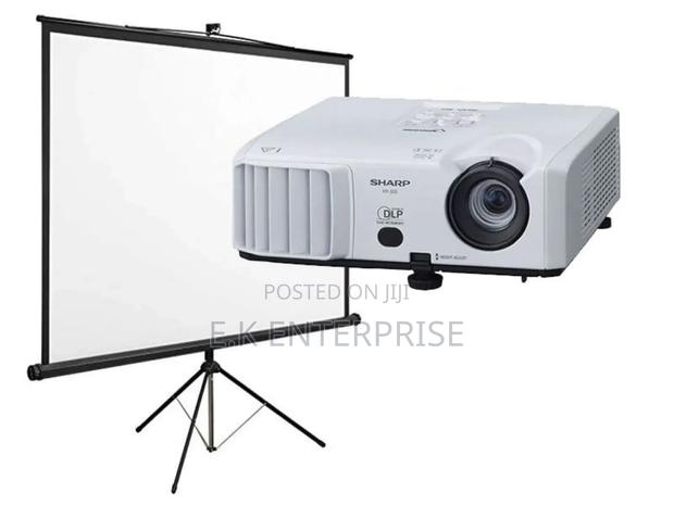 Very Bright Epson Projectors With Screen for Rental · Photo 2