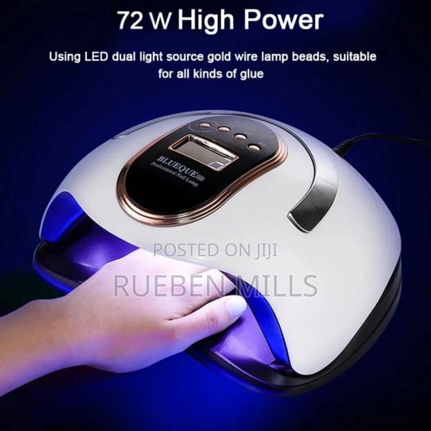4 Timmer Settings Blueque V8 Two in One Nail Dryer Lamp · Photo 2