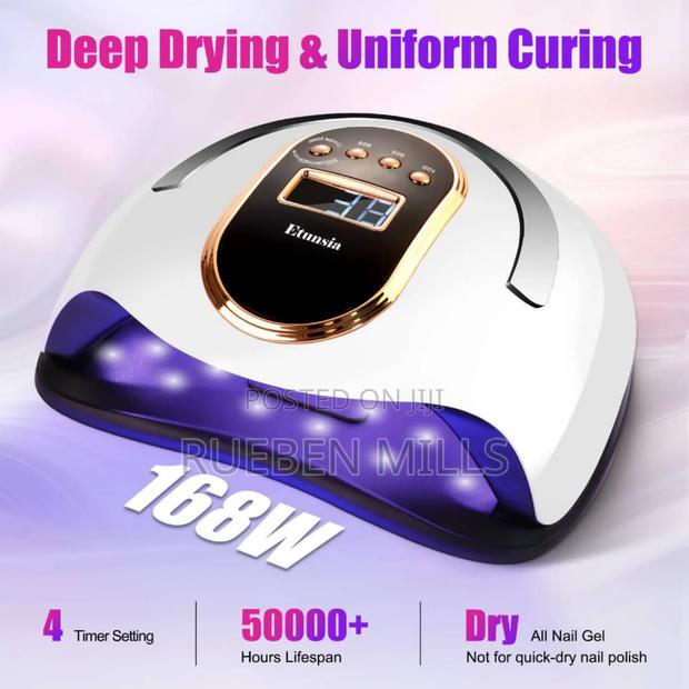 Deep Drying 168W Blueque V8 UV LED Lights Nail Dryer Lamp · Photo 1