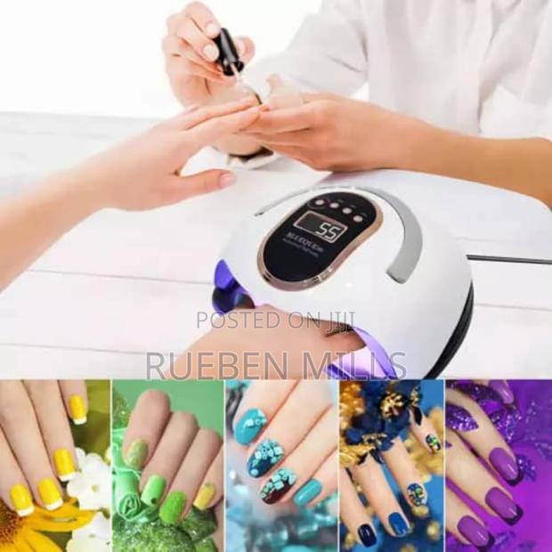UV LED Lamp Nail Dryer for Manicure - Blueque V8 White · Photo 4