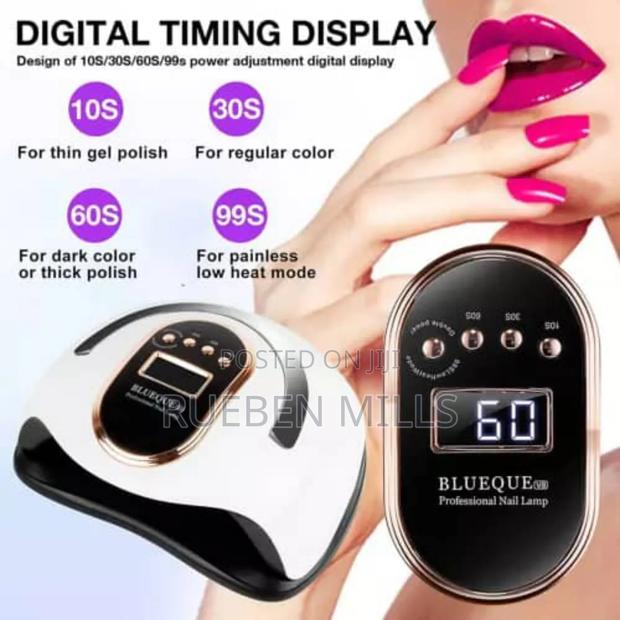 White Blueque V8 168W Medicure Salon Nail Dryer UV LED Lamp · Photo 3