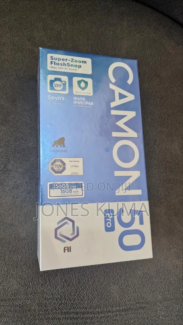 New Tecno Camon 50 Pro 256 GB Orange · Photo 1