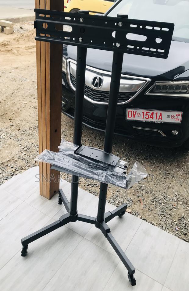 Mobility TV Stand With Wheels Height Adjustable 32-65" · Photo 1