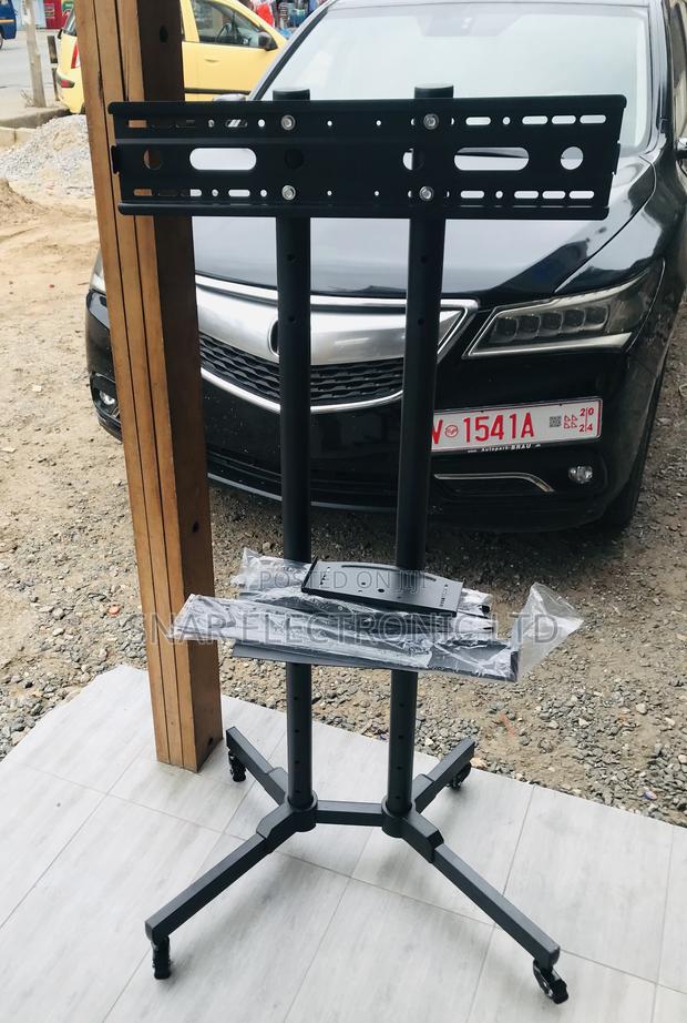Highly Safely TV Stand With Wheels Height Adjustable 32-65" · Photo 1