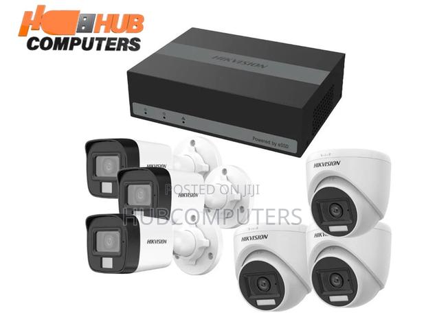 Hikvision (Ds-J142i/E08hgh1-B + 6 Cam) Kit · Photo 1