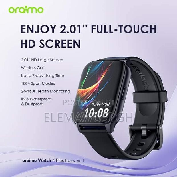 Oraimo Watch 4 Plus BT CALL (Promo) · Photo 2