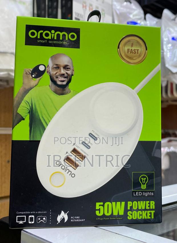 Oraimo 4 Plugs Power Adapter · Photo 1