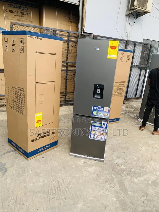 Most Quality NASCO 268LTR Bottom Freezer Fridge (NASD2-36) Dispenser · Photo 1