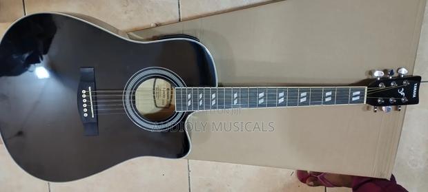 Yamaha Semi-Acoustic Guitar (Black) · Photo 2