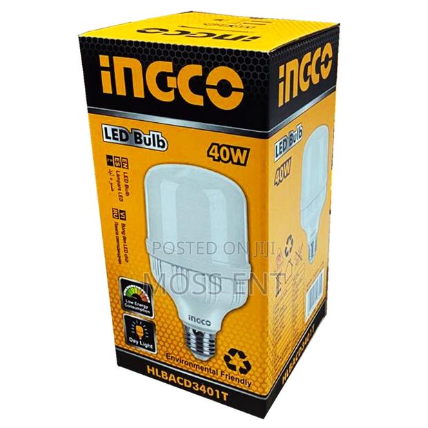 Ingco Led T Lamp 40w Lighting Bulb - C50 - Hlbacd3401t · Photo 1