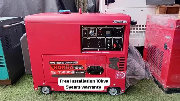 Brand New Honda 10kva Diesel Generator – Available Today 10kva · Photo 1