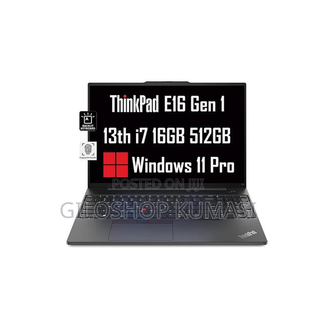 New Laptop Lenovo ThinkPad E16 G1 16GB Intel Core I7 SSD 512GB · Photo 2