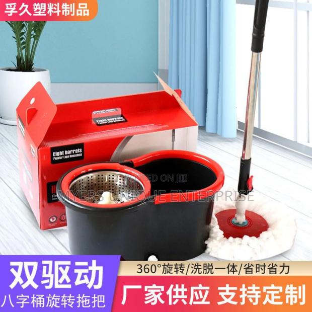 Latest 360 Spin Mop Bucket With 2 Mop Heads · Photo 1