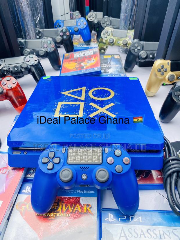 Limited Blue Edition Ps4 Slim 10 Games · Photo 1